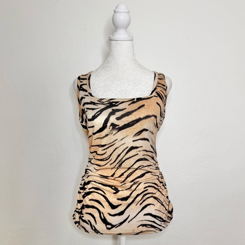 Venus Tiger Print Tank Top